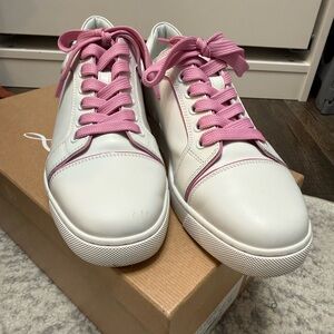 Christian Louboutin Fun Vieira Sneakers sz 38 (8) in Bianco Gummy color